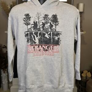 Stranger Things Grey Hoodie Youth Size XL